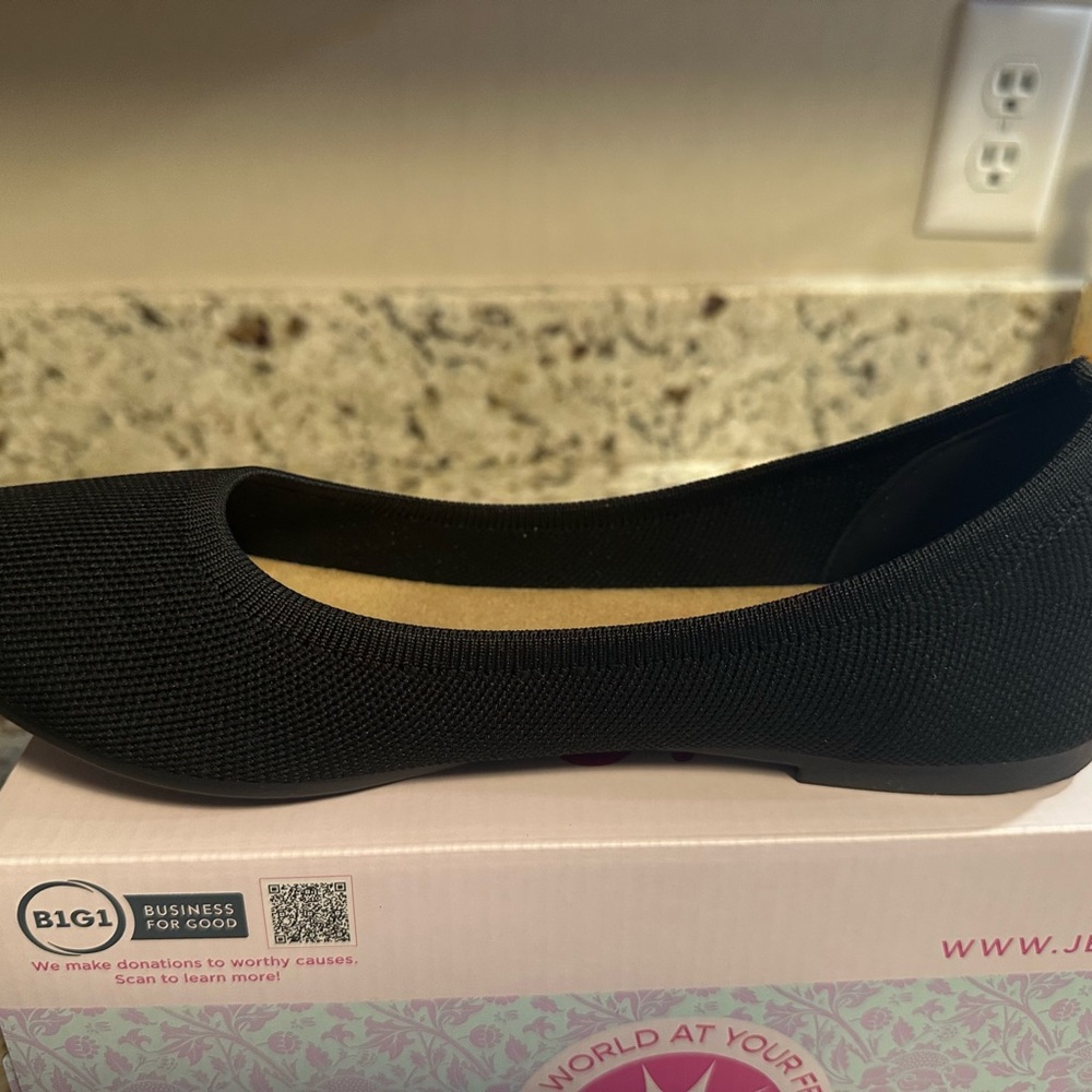 Jellypop Black Women's Flats
